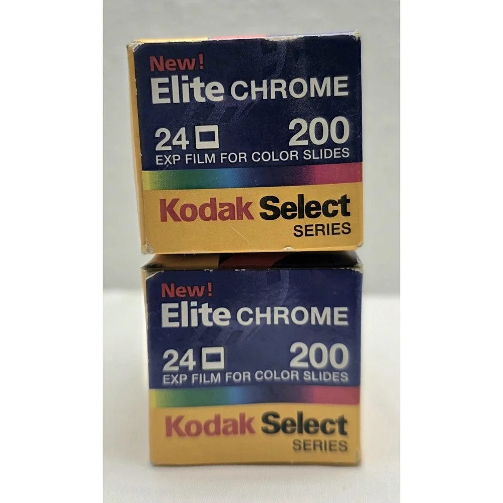 Kodak EKTACHROME ELITE CHROME 200(x 2) Color 135 (35 mm) ISO 200/24 EX 04/2000